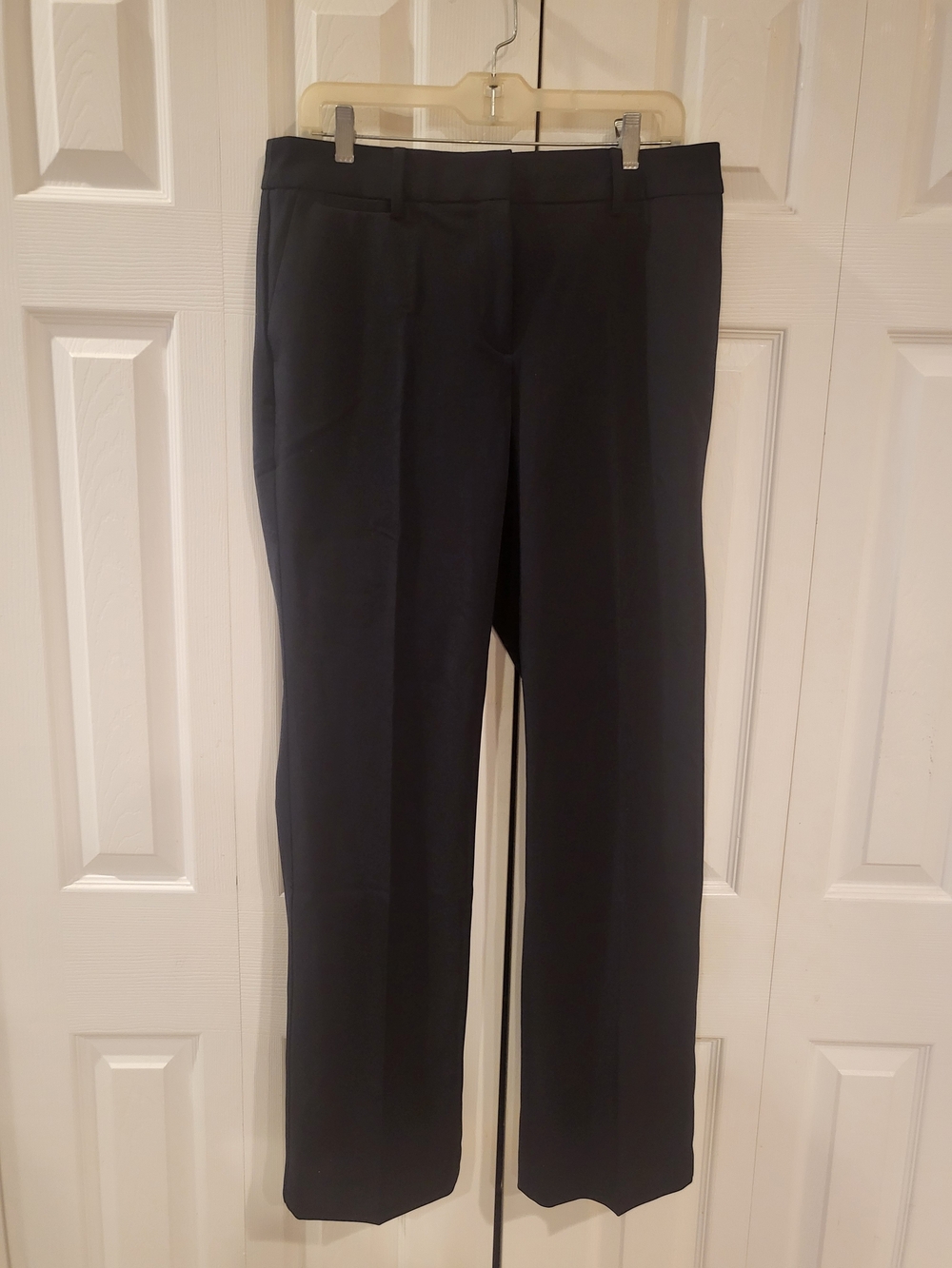 NWT Talbots Black Barely Boot Trouser Dress Pants Size 10 Career